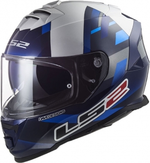 LS2 Storm Mcphee Replica Mavi-Beyaz
