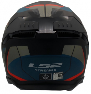 LS2 Stream 2 Road Mat Siyah-Gri-Mavi-Kırmızı