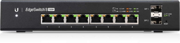 Ubiquiti EdgeSwitch 8 150W Yönetilebilir Switch