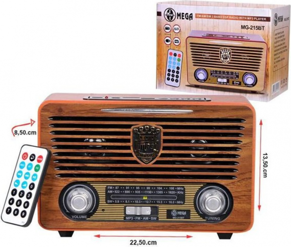 Mega MG-215BT Bluetooth Hoparlör