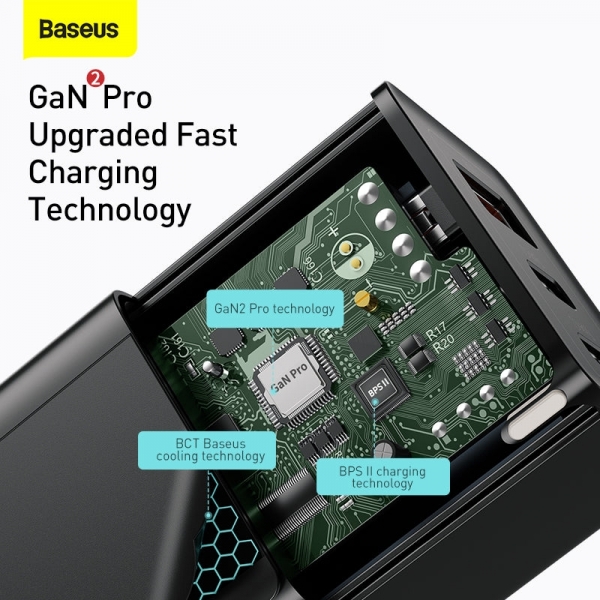Baseus GaN2 Pro 65W Şarj Aleti