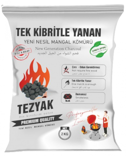 Tezyak Profesyonel Tek Kibritle Yanan