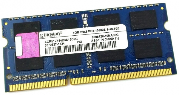 Kingston ACR512X64D3S13C9G 4 GB 1333 MT