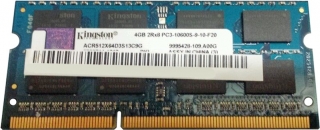 Kingston ACR512X64D3S13C9G 4 GB 1333 MT