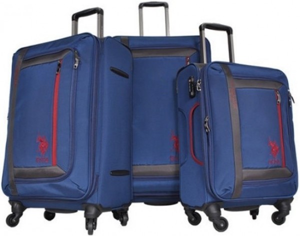 U.S. Polo Assn. PLVLZ6013 3'lü Valiz Seti