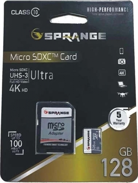 Sprange High Performance microSD