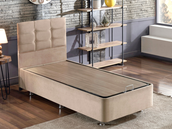 Niron Queen 80x180 Baza+Başlık+Yatak Seti