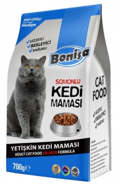 Bonisa Somonlu 700 gr Kedi Maması