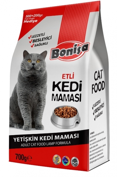 Bonisa Etli 700 gr Kedi Maması