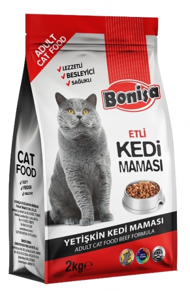Bonisa Etli 2 kg Kedi Maması