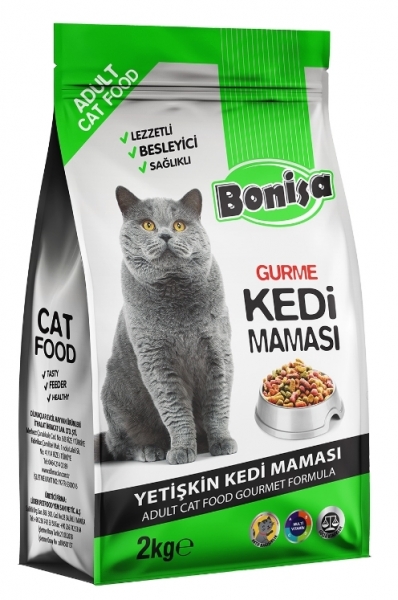 Bonisa Gurme 2 kg Kedi Maması