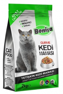 Bonisa Gurme 2 kg Kedi Maması