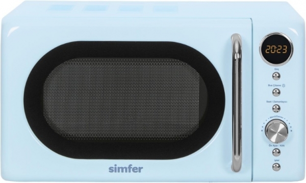 Simfer SK4606 Retro Mavi Mikrodalga Fırın