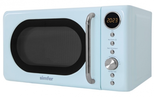 Simfer SK4606 Retro Mavi Mikrodalga Fırın