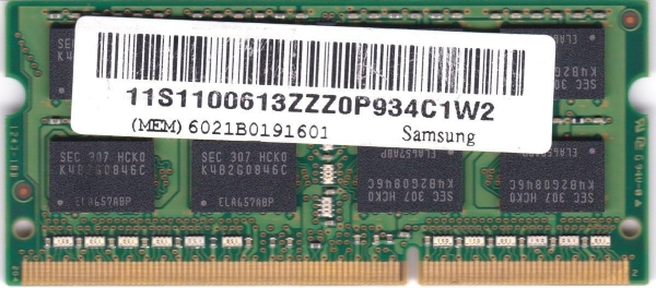 Samsung M471B5273CH0-CK0 4 GB 1600 MT
