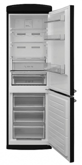 Vestel Retro NFK37211 Siyah Buzdolabı