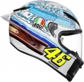 AGV Pista GP R Kask Rossi Winter Test 2017 resim