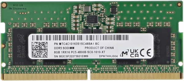 Micron MTC4C10163S1SC48BA1 8 GB 4800 MT