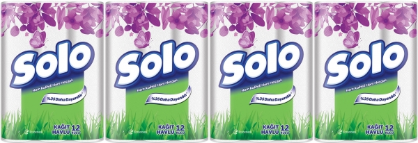 Solo Kağıt Havlu 48 Rulo (48 Rulo)