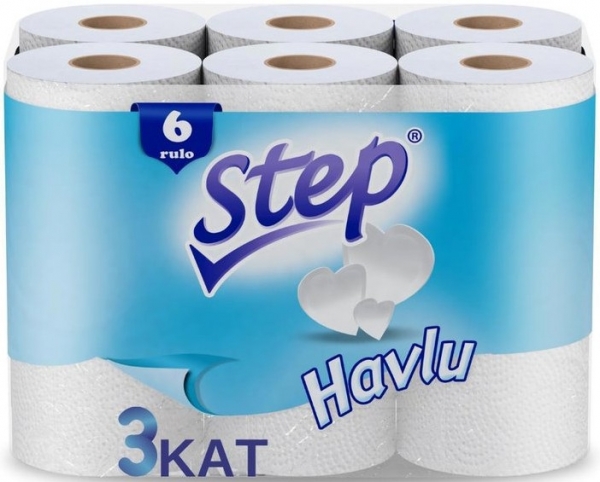 Step Kağıt Havlu 6 Rulo