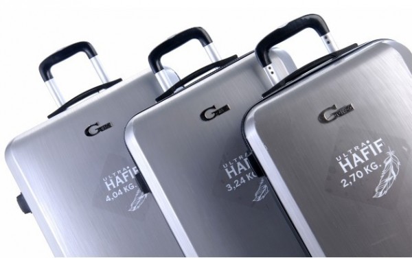 Gnza 8103 3'lü Valiz Seti