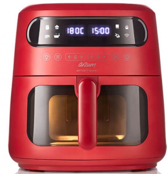 Arzum AR2076-K Airtasty Smart Air Fryer Fritöz (Kırmızı)
