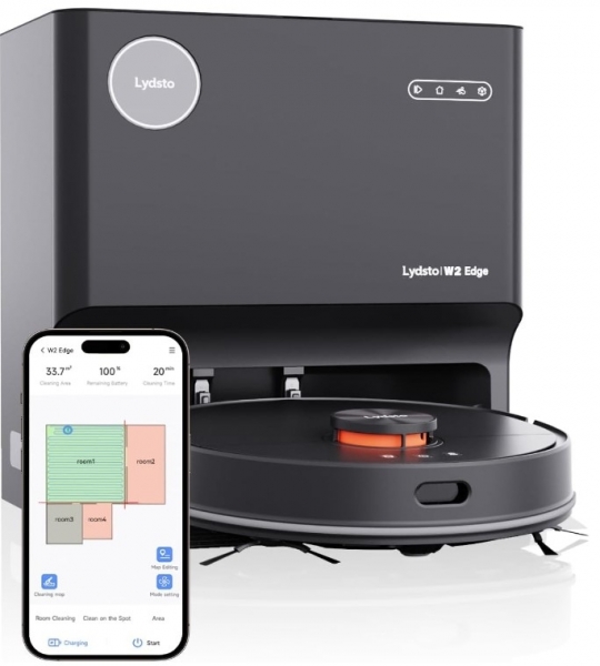 Lydsto W2 Edge Robot Süpürge+Mop