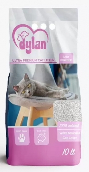 Dylan Bebek Pudralı 10 lt Kedi Kumu