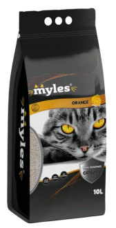 Myles Orange 10 lt Kedi Kumu