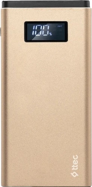 ttec AlumiSlim LCD QC 3.0 10000 mAh Powerbank