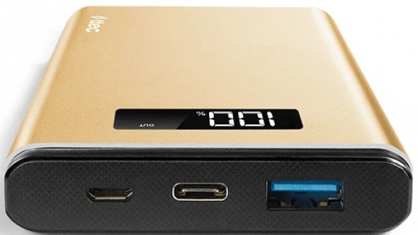 ttec AlumiSlim LCD QC 3.0 10000 mAh Powerbank