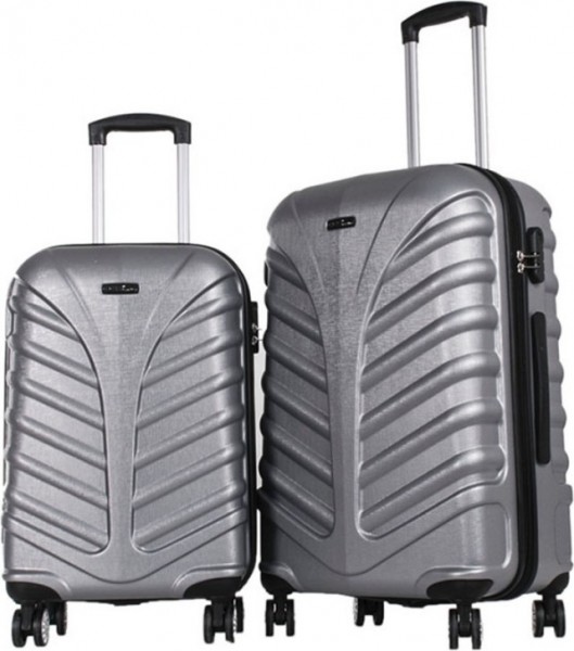 ÇÇS 5146 Kabin & Orta Boy 2'li Valiz Seti