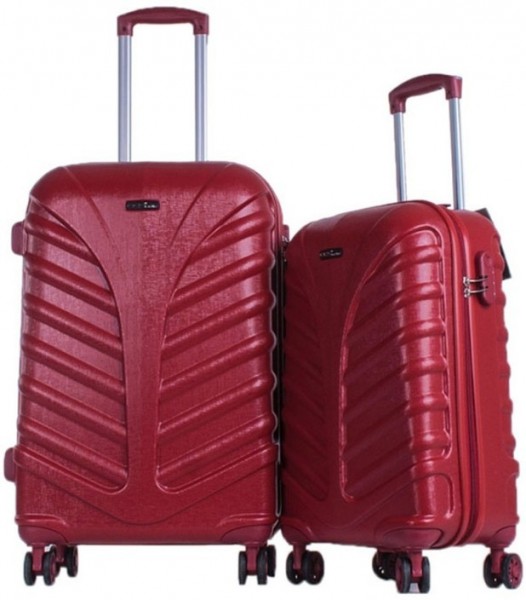 ÇÇS 5146 Kabin & Orta Boy 2'li Valiz Seti