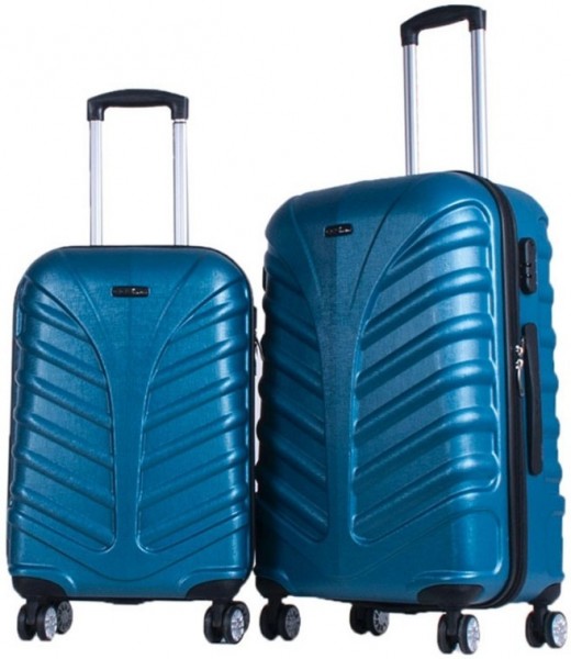 ÇÇS 5146 Kabin & Orta Boy 2'li Valiz Seti