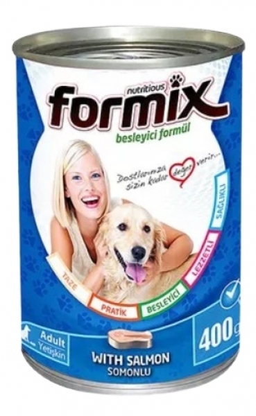 Formix Somonlu Parça Etli Yetişkin 400 gr Kedi Maması