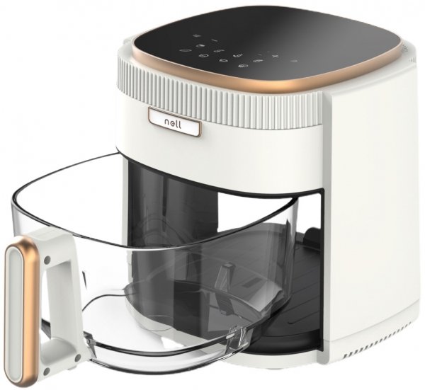 Nell Sağlıklı Cam Hazneli Air Fryer Fritöz