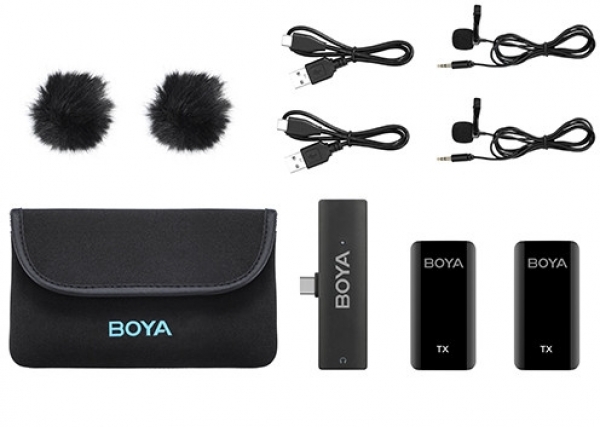 Boya BY-XM6-S6 Mikrofon (2 Adet Mikrofon)