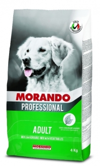 Morando Sebze Karışımlı Yetişkin 4 kg Köpek Maması