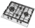 Hoover HHG6D5WC5X Ankastre Gazlı Ocak