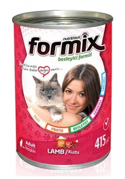 Formix Kuzu Etli 415 gr Kedi Maması