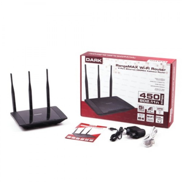 Dark RangeMAX WRT450 Router
