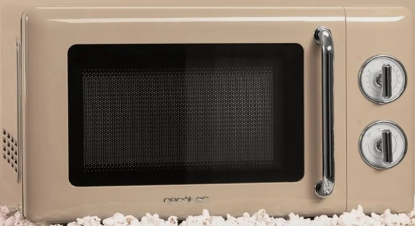 Cecotec 3010 Retro Bej Mikrodalga Fırın