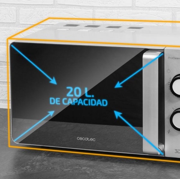 Cecotec ProClean 3060 Mirror Mikrodalga Fırın