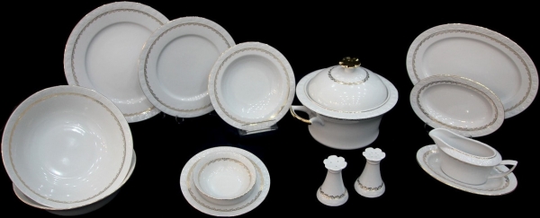 Thun Fleurette 79 Parça Yemek Takımı