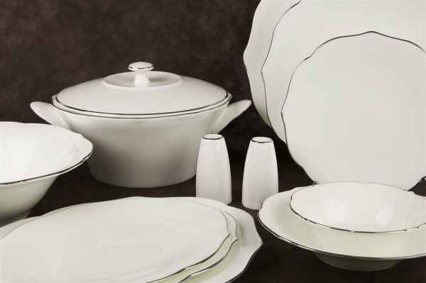 Mikasa Moor Bellini Platinum 74 Parça Yemek Takımı