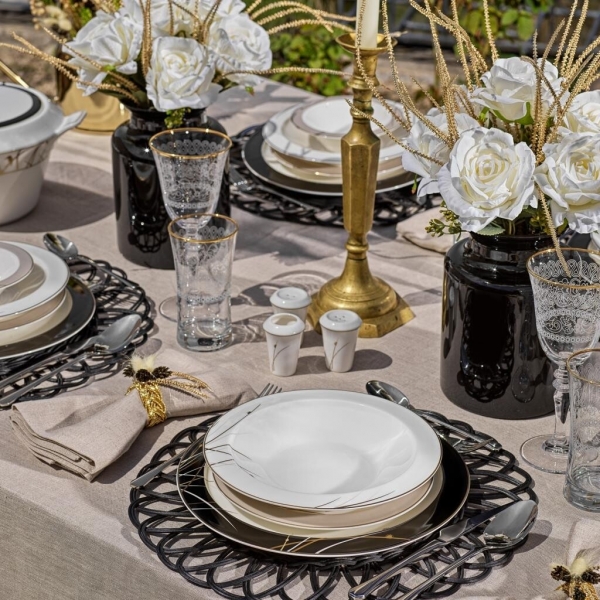 Schafer Tılsım Charm 60 Parça Yemek Takımı