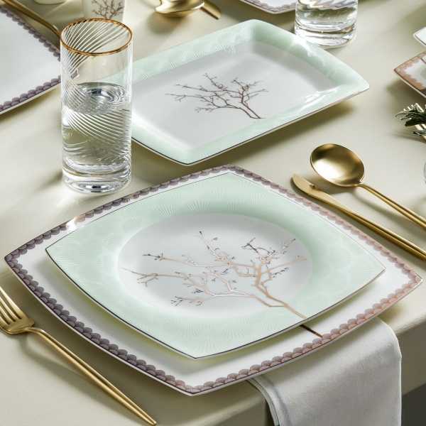 Karaca Fine Pearl Banyan 58 Parça Yemek Takımı