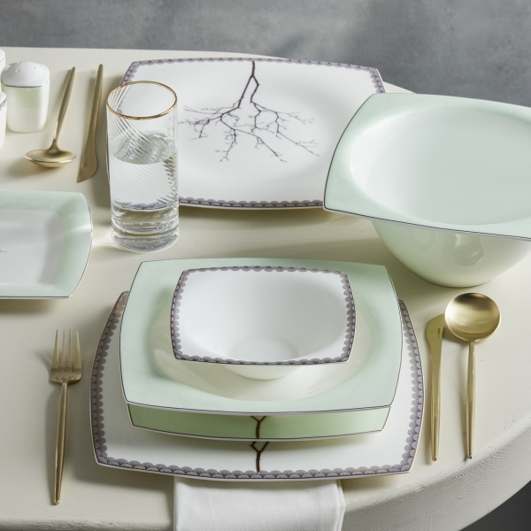 Karaca Fine Pearl Banyan 58 Parça Yemek Takımı