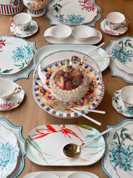 Rossev Fleur 42 Parça Kahvaltı Takımı (42 Parça)
