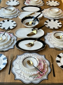 Rossev Roses 81 Parça Yemek Takımı